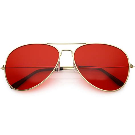 sunglasses with red tinted lenses